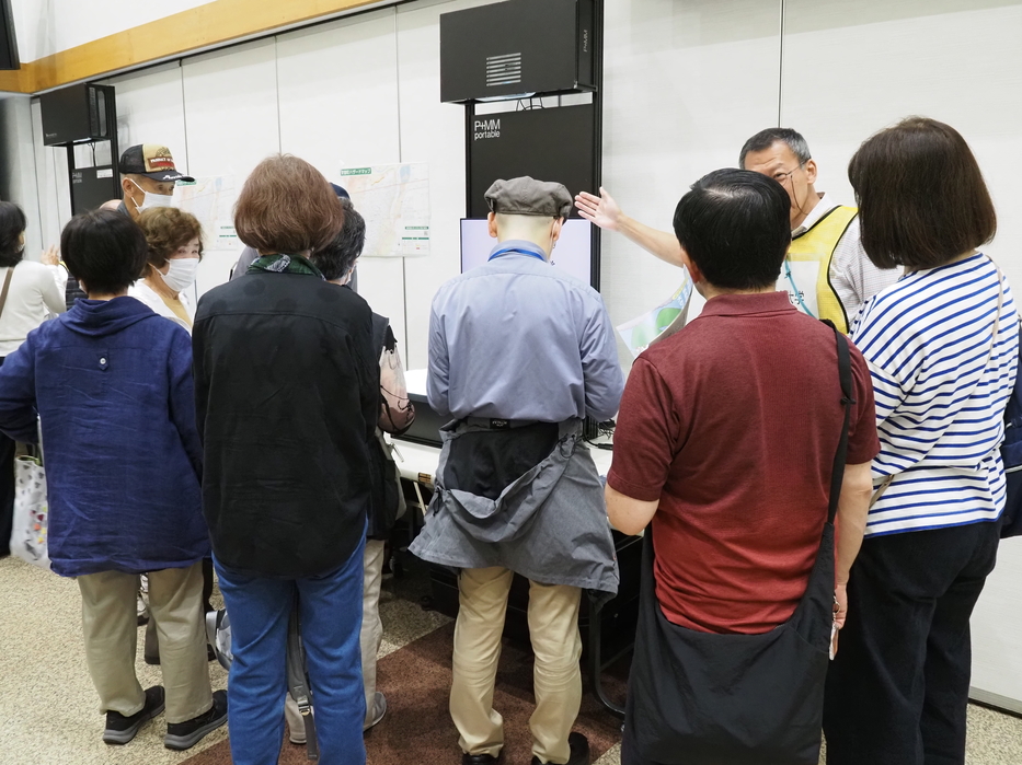 水害想定町民防災訓練を行いました