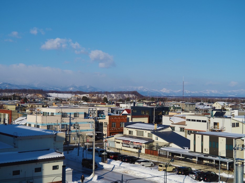 新年のまちなみ