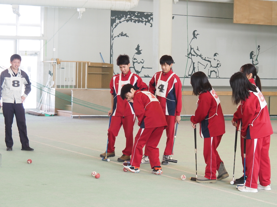 ゲートボール体験