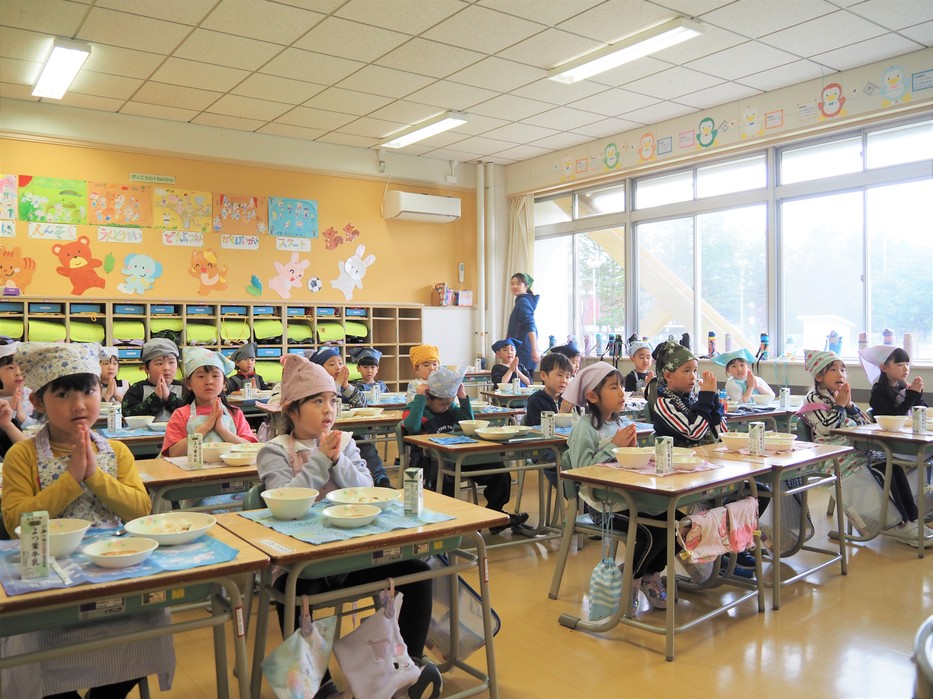 はじめての給食