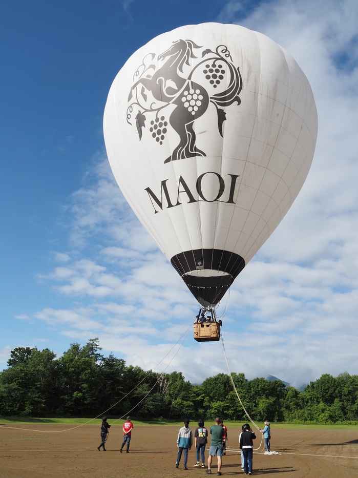 熱気球体験